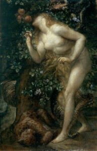 Eve Tempted by George Frederic Watts, hand-painted oil painting reproduction