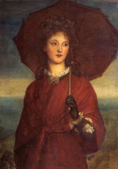 Eveleen Tennant by George Frederic Watts, hand-painted oil reproduction