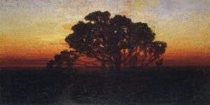 Evening 1885 1890 by Arkhip Kuindzhi, hand-painted oil painting reproduction
