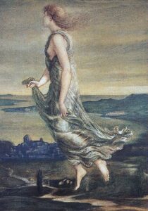 Evening Star by Edward Burne-Jones, hand-painted oil painting reproduction