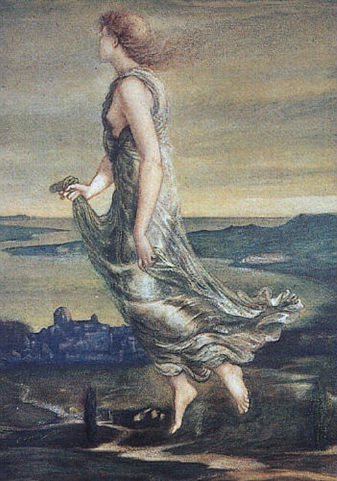 Evening Star by Edward Burne-Jones, hand-painted oil reproduction