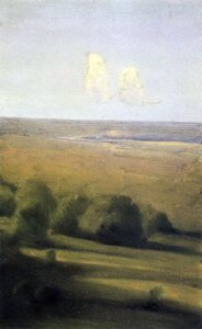 Evening in the steppe 1876 1890 by Arkhip Kuindzhi, hand-painted oil painting reproduction