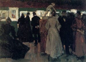 Exposition In Pulchri by Floris Arntzenius, hand-painted oil painting reproduction