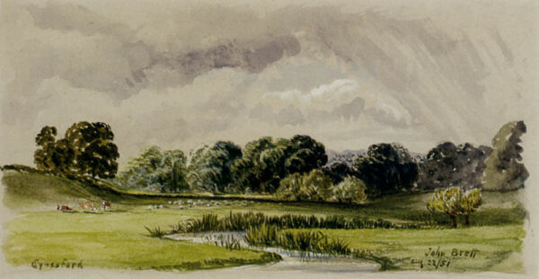 Eynesford by John Brett, hand-painted oil painting reproduction