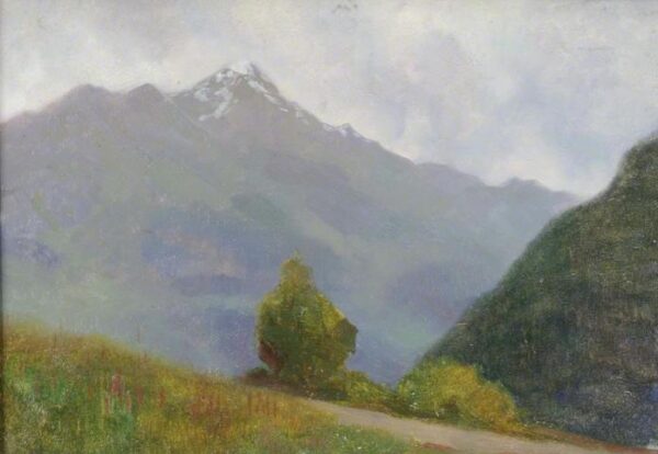 Faido by Benjamin Haughton, hand-painted oil painting reproduction