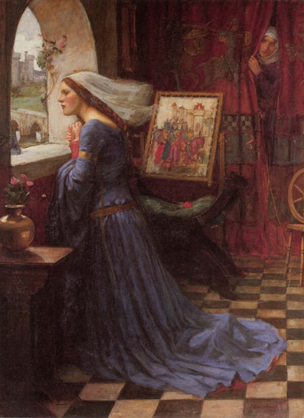 Fair Rosamund by John William Waterhouse, hand-painted oil painting reproduction