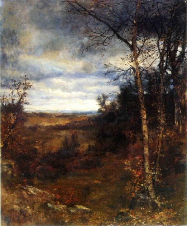 Fall Landscape by Jervis McEntee, hand-painted oil painting reproduction