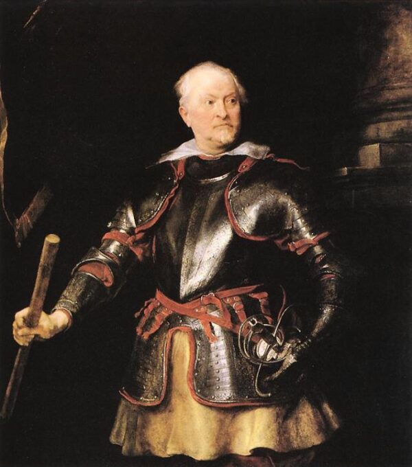 Portrait of a Member of the Balbi Family by Sir Anthony van Dyck, hand-painted oil painting reproduction