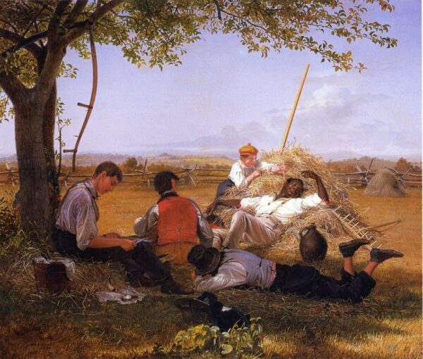 Farmers Nooning by William Sidney Mount, hand-painted oil painting reproduction