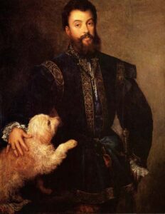 Federigo II Gonzaga by Titian, hand-painted oil painting reproduction