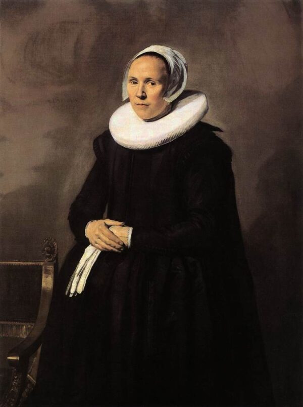 Feyntje van Steenkiste by Frans Hals, hand-painted oil painting reproduction