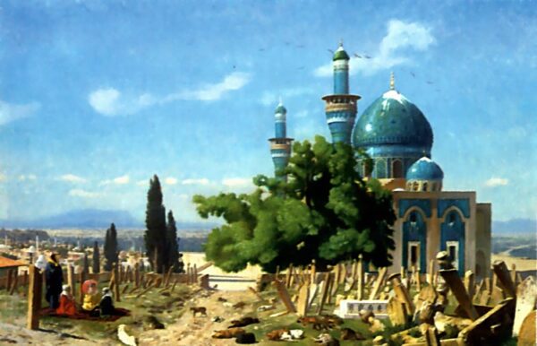Field of Rest by Jean-Léon Gérôme, hand-painted oil painting reproduction