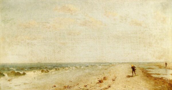 Fire Island Beach by Sanford Robinson Gifford, hand-painted oil painting reproduction
