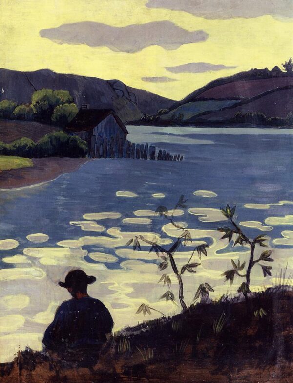 Fisherman on the Laita by Paul Sérusier, hand-painted oil painting reproduction