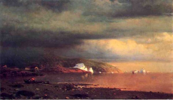 Fishing Boats by William Bradford, hand-painted oil reproduction