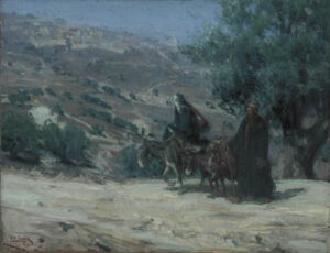 Flight into Egypt by Henry Ossawa Tanner, hand-painted oil painting reproduction