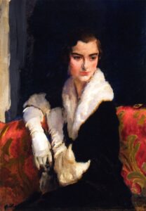 Flora Whitney by Cecilia Beaux, hand-painted oil painting reproduction