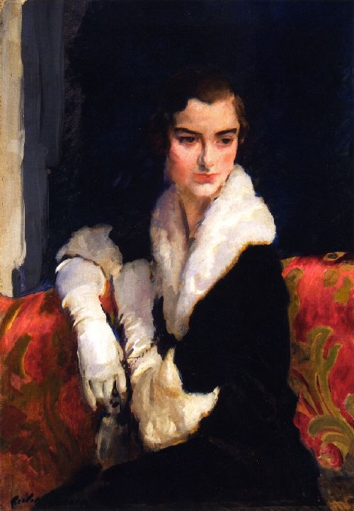 Flora Whitney by Cecilia Beaux, hand-painted oil reproduction