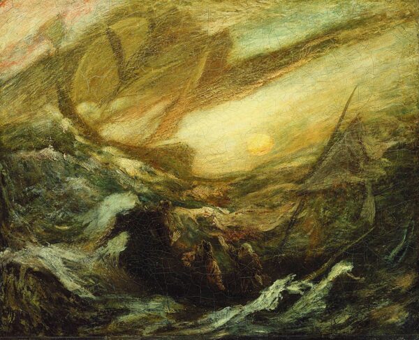Flying Dutchman by Albert Pinkham Ryder, hand-painted oil painting reproduction