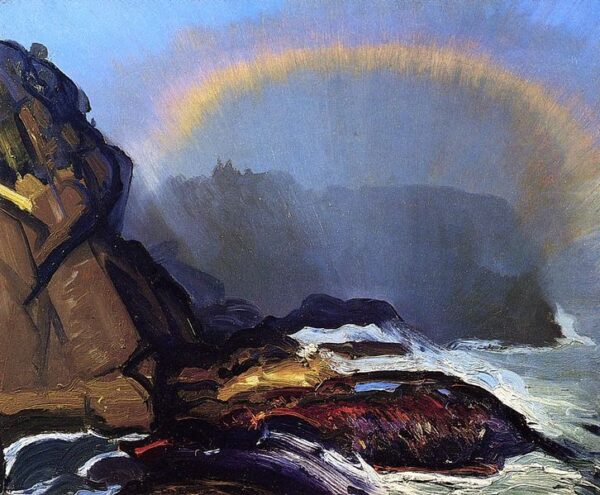 Fog Rainbow by George Bellows, hand-painted oil painting reproduction