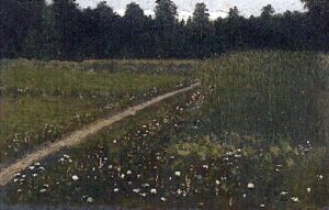 Forest Glade 1887 by Arkhip Kuindzhi, hand-painted oil painting reproduction