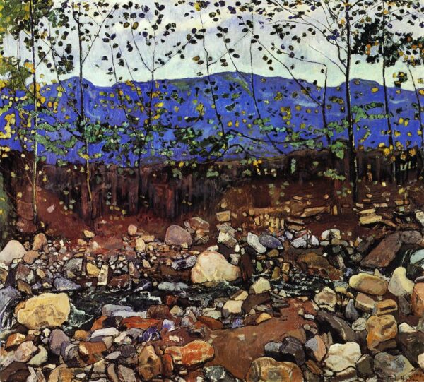 Forest Stream by Ferdinand Hodler, hand-painted oil painting reproduction