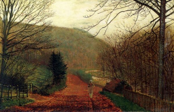 Forge Valley, Scarborough by John Atkinson Grimshaw, hand-painted oil painting reproduction