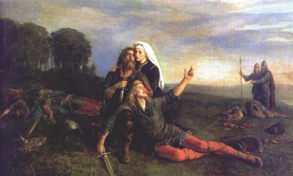 Fornalder by Peter Nicolai Arbo, hand-painted oil painting reproduction