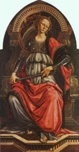 Fortitude by Sandro Botticelli, hand-painted oil painting reproduction