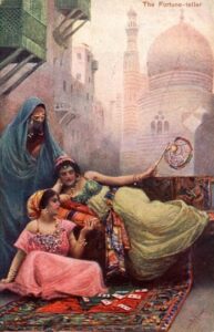 Fortune Teller by Fabio Fabbi, hand-painted oil painting reproduction