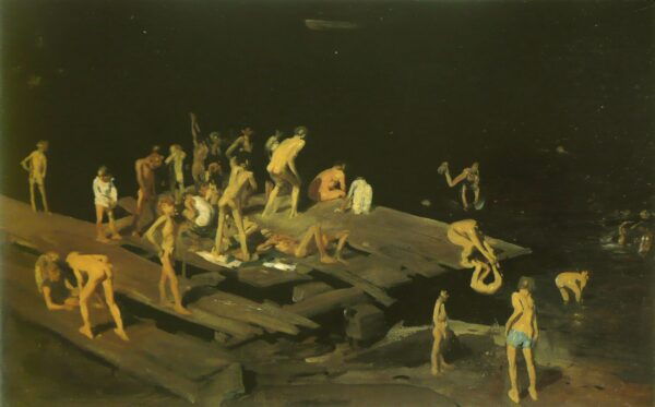 Forty Two Kids by George Bellows, hand-painted oil painting reproduction
