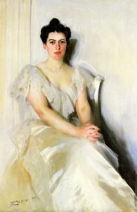 Frances Cleveland by Anders Zorn, hand-painted oil painting reproduction