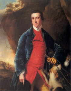Francis Noel Clarke Mundy by Joseph Wright, hand-painted oil painting reproduction