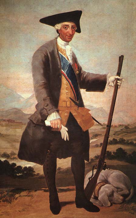 Charles III by Francisco de Goya, hand-painted oil reproduction