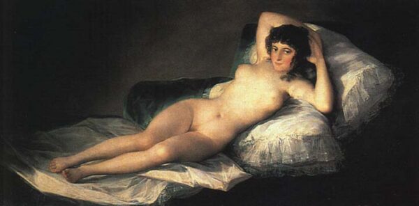 Nude Maja by Francisco de Goya, hand-painted oil painting reproduction