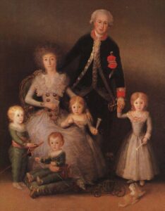 The Duke and Duchess of Osuna and their Children by Francisco de Goya, hand-painted oil painting reproduction