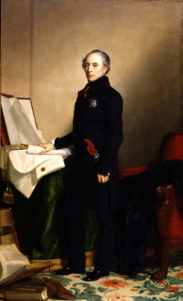 Francois Pierre Guillaume Guizot by George Peter Alexander Healy, hand-painted oil painting reproduction