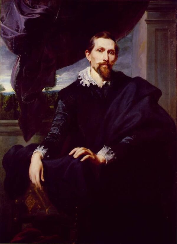 Frans Snyders by Sir Anthony van Dyck, hand-painted oil painting reproduction