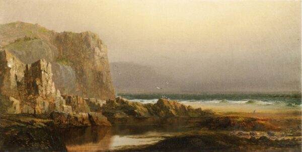 Frenchmans Bay Mount Desert by Harrison Bird Brown, hand-painted oil painting reproduction