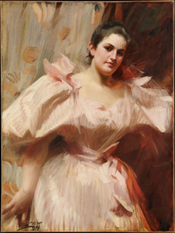 Frieda Schiff by Anders Zorn, hand-painted oil painting reproduction