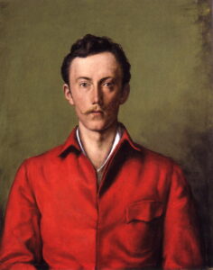 Friedrich Karl Prinz von Hesse-Kassel by Hans Thoma, hand-painted oil painting reproduction