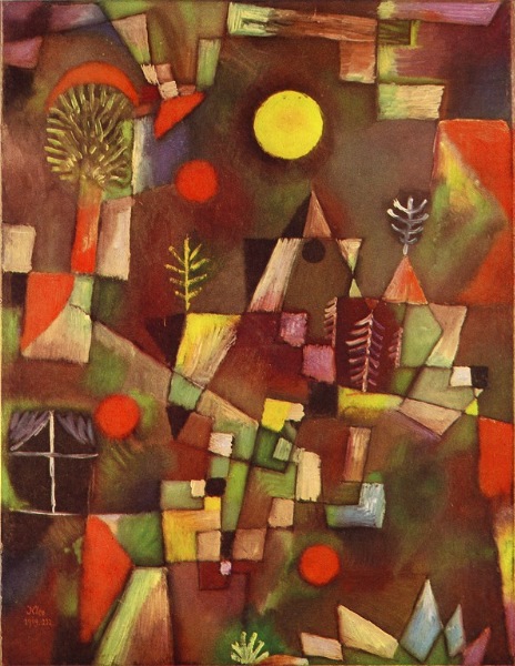 Full Moon by Paul Klee, hand-painted oil reproduction
