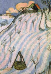 Furrows in the Snow by Maurice Denis, hand-painted oil painting reproduction