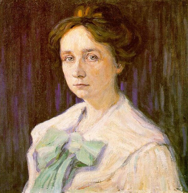 Gabriele Munter by Wassily Kandinsky, hand-painted oil painting reproduction