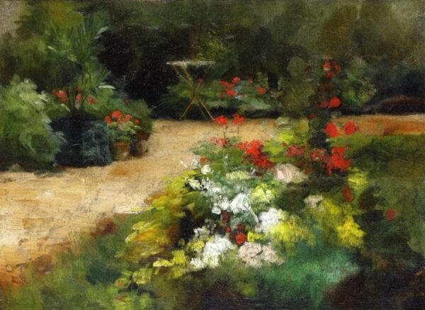 Garden by Gustave Caillebotte, hand-painted oil painting reproduction