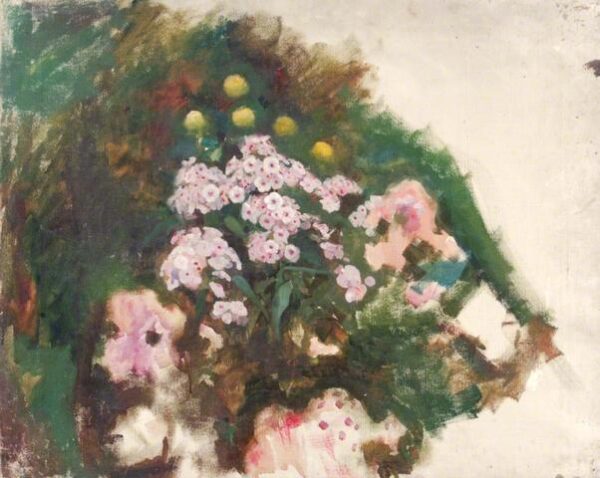 Garden Flowers by Benjamin Haughton, hand-painted oil painting reproduction