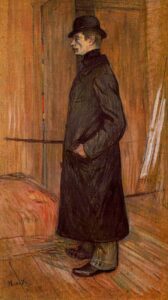 Gaston Bonnefoy by Toulouse-Lautrec, hand-painted oil painting reproduction