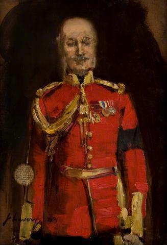 General Gardiner by John Lavery, hand-painted oil reproduction