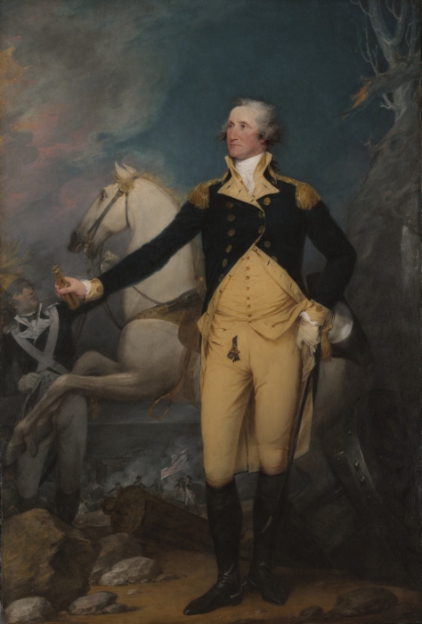 General George Washington at Trenton by John Trumbull, hand-painted oil reproduction