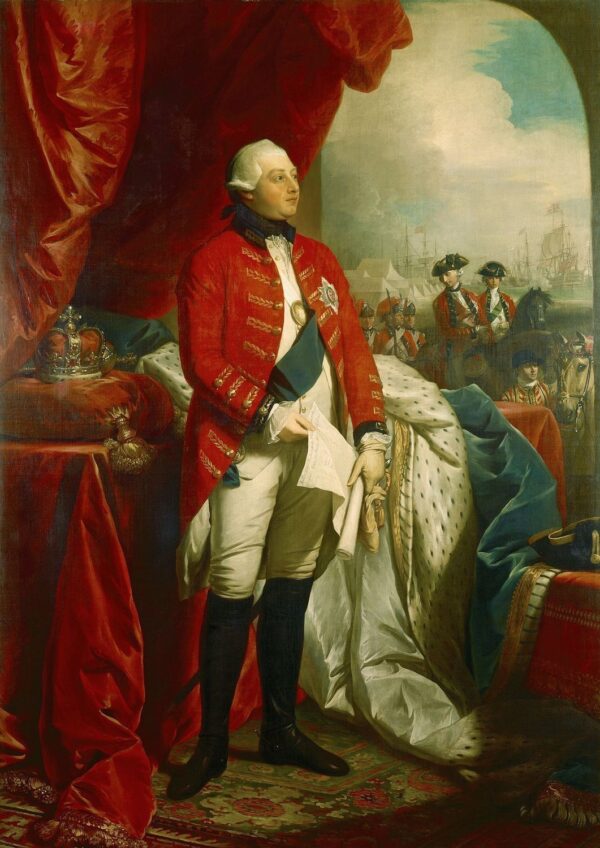 George III s by Benjamin West, hand-painted oil painting reproduction